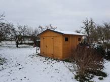 Obrázek k výrobku 54581 - Zahradní domek HEROLD A3333a 9,6 m2 327x327 cm tl. 19 mm