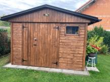 Obrázek k výrobku 54581 - Zahradní domek HEROLD A3333a 9,6 m2 327x327 cm tl. 19 mm