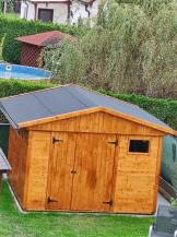 Obrázek k výrobku 54581 - Zahradní domek HEROLD A3333a 9,6 m2 327x327 cm tl. 19 mm