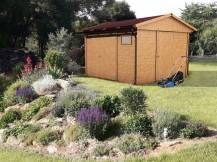 Obrázek k výrobku 54622 - Zahradní domek HEROLD A3333B 9,6 m2 327x327 cm tl. 19 mm