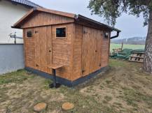 Obrázek k výrobku 54622 - Zahradní domek HEROLD A3333B 9,6 m2 327x327 cm tl. 19 mm