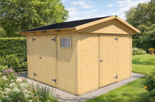 Obrázek k výrobku 54622 - Zahradní domek HEROLD A3333B 9,6 m2 327x327 cm tl. 19 mm