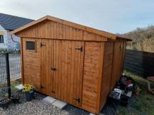 Obrázek k výrobku 61061 - Zahradní domek HEROLD A3344 12,9 m2 327x433 cm tl. 19 mm