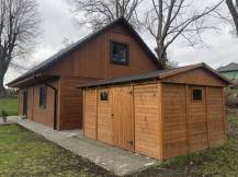 Obrázek k výrobku 61061 - Zahradní domek HEROLD A3344 12,9 m2 327x433 cm tl. 19 mm