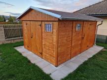 Obrázek k výrobku 61061 - Zahradní domek HEROLD A3344 12,9 m2 327x433 cm tl. 19 mm