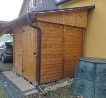 Obrázek k výrobku 61321 - Zahradní domek HEROLD P2222 4,2 m2 221x221 cm tl. 19 mm