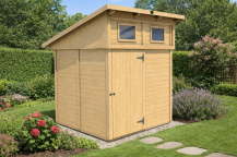 Obrázek k výrobku 61321 - Zahradní domek HEROLD P2222 4,2 m2 221x221 cm tl. 19 mm