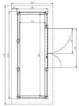 Obrázek k výrobku 67429 - Zahradní domek HEROLD P3311b 2,9 m2 Zahradní domek HEROLD P3311b 2,9 m2