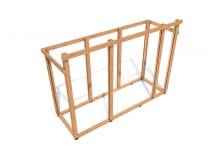 Obrázek k výrobku 67429 - Zahradní domek HEROLD P3311b 2,9 m2 Zahradní domek HEROLD P3311b 2,9 m2