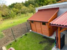 Obrázek k výrobku 61320 - Zahradní domek HEROLD P3322 6,3 m2 327x221 cm tl. 19 mm