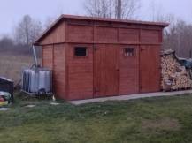 Obrázek k výrobku 61322 - Zahradní domek HEROLD P4422 8,5 m2 443x221 cm tl. 19 mm