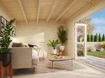 Obrázek k výrobku 39276 - Zahradní domek INES 13,7 m2 500 x 320 cm tl. 44 mm