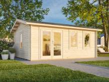 Obrázek k výrobku 28286 - ZAHRADNÍ DOMEK Iris 19,1 m2  530 x 410 cm tl.: 44 mm