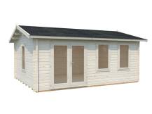 Obrázek k výrobku 28286 - ZAHRADNÍ DOMEK Iris 19,1 m2  530 x 410 cm tl.: 44 mm