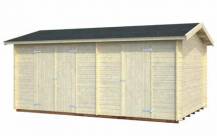 Obrázek k výrobku 35219 - ZAHRADNÍ DOMEK Jari 14,5 m2 520 x 320 cm tl.: 28 mm