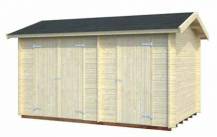 Obrázek k výrobku 35218 - ZAHRADNÍ DOMEK Jari 8,9 m2 410 x 260 cm tl.: 28 mm