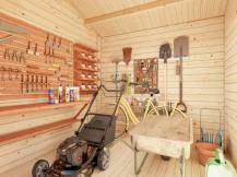 Obrázek k výrobku 35218 - ZAHRADNÍ DOMEK Jari 8,9 m2 410 x 260 cm tl.: 28 mm
