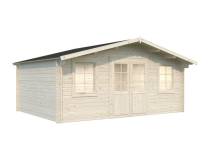 Obrázek k výrobku 34640 - ZAHRADNÍ DOMEK Klara 17 m2 504 x 380 cm tl.: 28 mm