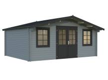 Obrázek k výrobku 34640 - ZAHRADNÍ DOMEK Klara 17 m2 504 x 380 cm tl.: 28 mm