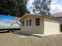 Obrázek k výrobku 34640 - ZAHRADNÍ DOMEK Klara 17 m2 504 x 380 cm tl.: 28 mm