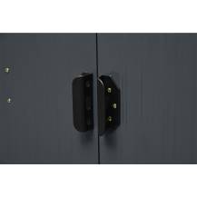 Obrázek k výrobku 91884 - Zahradní domek kovový Riwall PRO RMSA 12x10 antracit