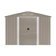 Obrázek k výrobku 91885 - Zahradní domek kovový Riwall PRO RMSA 12x10 hnědý