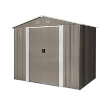 Obrázek k výrobku 82471 - Zahradní domek kovový Riwall PRO RMSA 6x8 hnědý