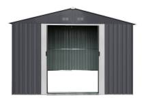 Obrázek k výrobku 82472 - Zahradní domek kovový Riwall PRO RMSA 8x10 antracit