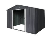 Obrázek k výrobku 82472 - Zahradní domek kovový Riwall PRO RMSA 8x10 antracit