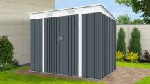 Obrázek k výrobku 82474 - Zahradní domek kovový Riwall PRO RMSP 6x8