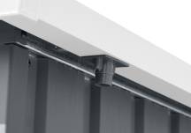 Obrázek k výrobku 91886 - Zahradní domek kovový Riwall PRO RMSP 9x8 Anthracite LUX antracit