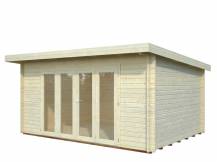 Obrázek k výrobku 39367 - Zahradní domek LEA 14,2 m2  470 x 350 cm tl. 44 mm