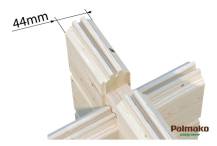 Obrázek k výrobku 82528 - Zahradní domek LEA 14,2 m2 s posuvnými dveřmi Zahradní domek LEA 14,2 m2 s posuvnými dveřmi