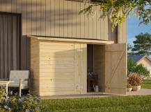 Obrázek k výrobku 20554 - ZAHRADNÍ DOMEK Leif 2,2 m2  (234 x 95) tl.16 mm