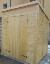 Obrázek k výrobku 39518 - ZAHRADNÍ DOMEK Leif 3,1 m2 - na nářadí  (183 x 170) tl.16 mm