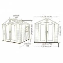 Obrázek k výrobku 42134 - zahradní domek LIFETIME 60015 SENTINEL