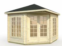 Obrázek k výrobku 34607 - ZAHRADNÍ DOMEK  Melanie 6,8 m2 (300cm x 300cm) tl. 28mm