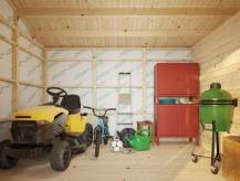 Obrázek k výrobku 39417 - ZAHRADNÍ DOMEK Olaf 16,9 m2 561 x 330 cm tl. 18 + 70 mm