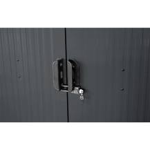 Obrázek k výrobku 82470 - Zahradní domek Riwall PRO RMSA 6x8 Anthracite se sedlovou střechou Antracit