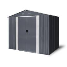 Obrázek k výrobku 82470 - Zahradní domek Riwall PRO RMSA 6x8 Anthracite se sedlovou střechou Antracit