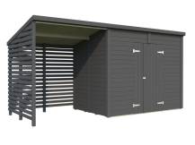 Obrázek k výrobku 82208 - Zahradní domek s dřevníkem Leif 4,5 + 2,9  m2