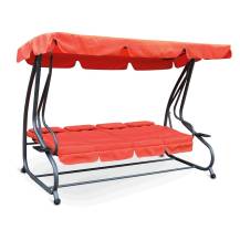 Obrázek k výrobku 68881 - Zahradní houpačka MILANO Oranž.