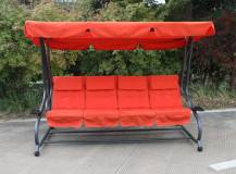 Obrázek k výrobku 68881 - Zahradní houpačka MILANO Oranž.