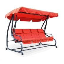 Obrázek k výrobku 68881 - Zahradní houpačka MILANO Oranž.