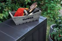 Obrázek k výrobku 77395 - Zahradní úložný box Sherwood 270 l Antracit Keter