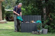 Obrázek k výrobku 77395 - Zahradní úložný box Sherwood 270 l Antracit Keter