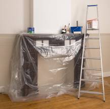 Obrázek k výrobku 88307 - Zakrývací folie, plachta 4x5m 0,03mm