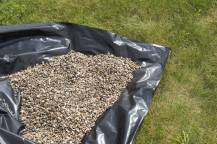 Obrázek k výrobku 88315 - Zakrývací folie, plachta černá 6x8m 0,1mm