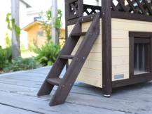 Obrázek k výrobku 81378 - Zateplená bouda pro kočky KERBL 4-SEASON DELUXE 88x57x77cm