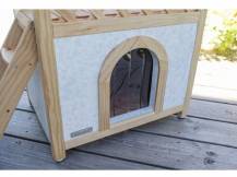 Obrázek k výrobku 81595 - Zateplená bouda pro kočky KERBL TYROL ALPIN 88x57x77cm